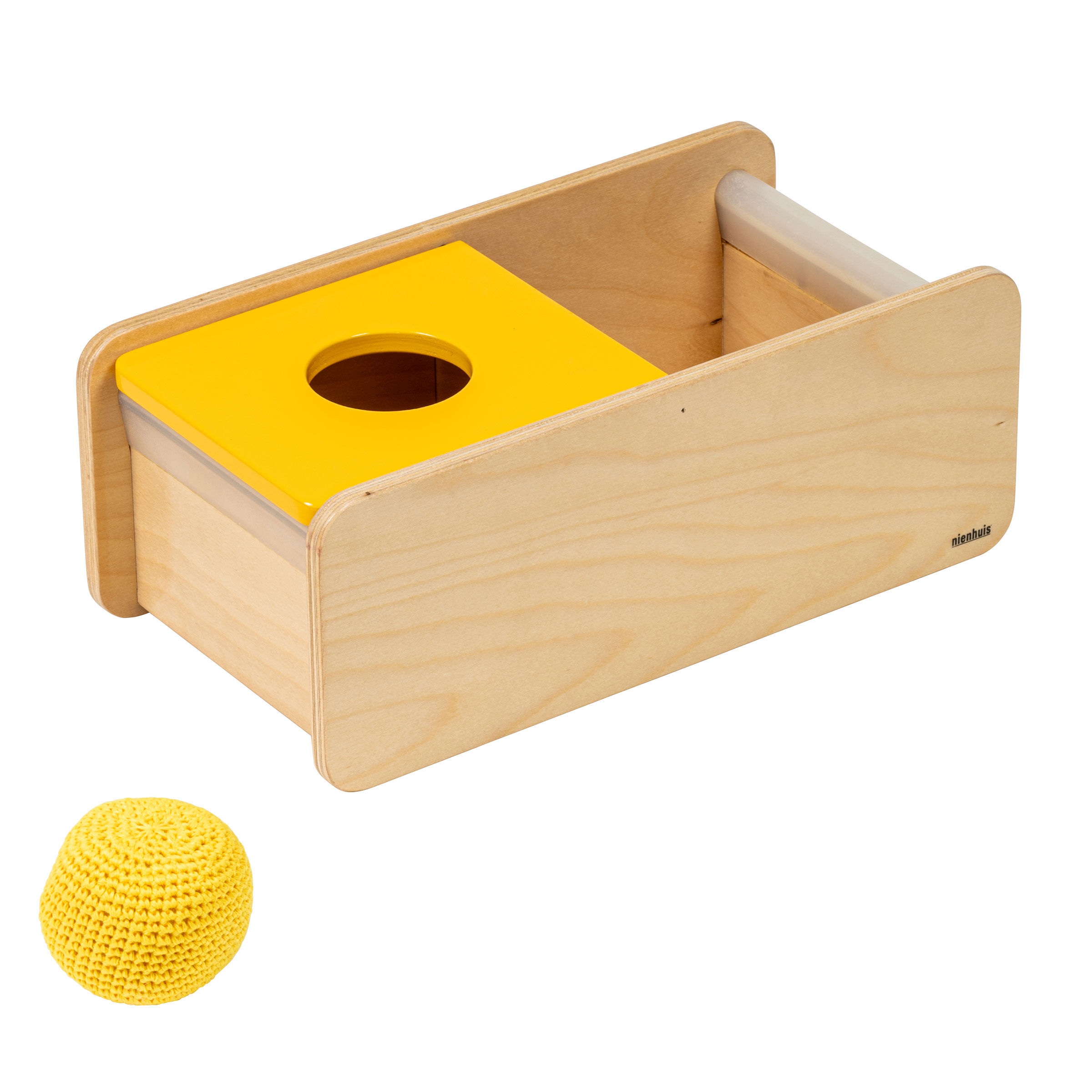 Imbucare Box With Flip Lid – Knit Ball | Nienhuis Montessori