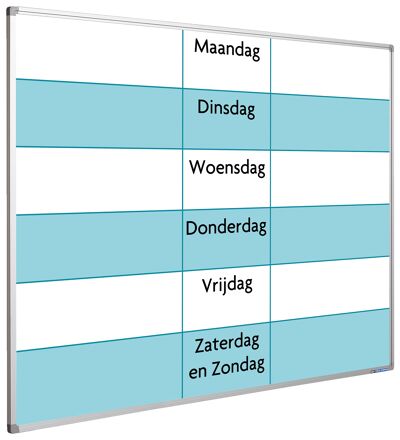 geloof Foto gokken Whiteboard bedrukt | Eigen ontwerp | 90 x 120 cm | Heutink.nl