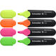 Tekstmarkeerstift | Schneider | Job 150 | 4 kleuren assorti