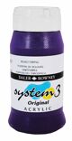 Acrylverf | Daler Rowney | Velvet purple 418 | System 3 | 500 ml 