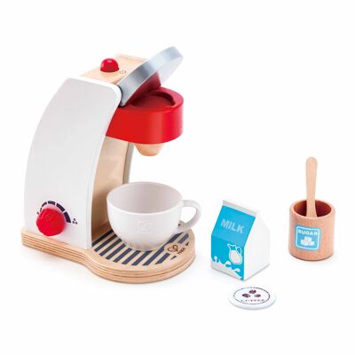 serveerster Slechte factor Buitenlander Speelgoed koffiemachine - houten koffiezetapparaat | 2 jaar en ouder |  Marsival.be