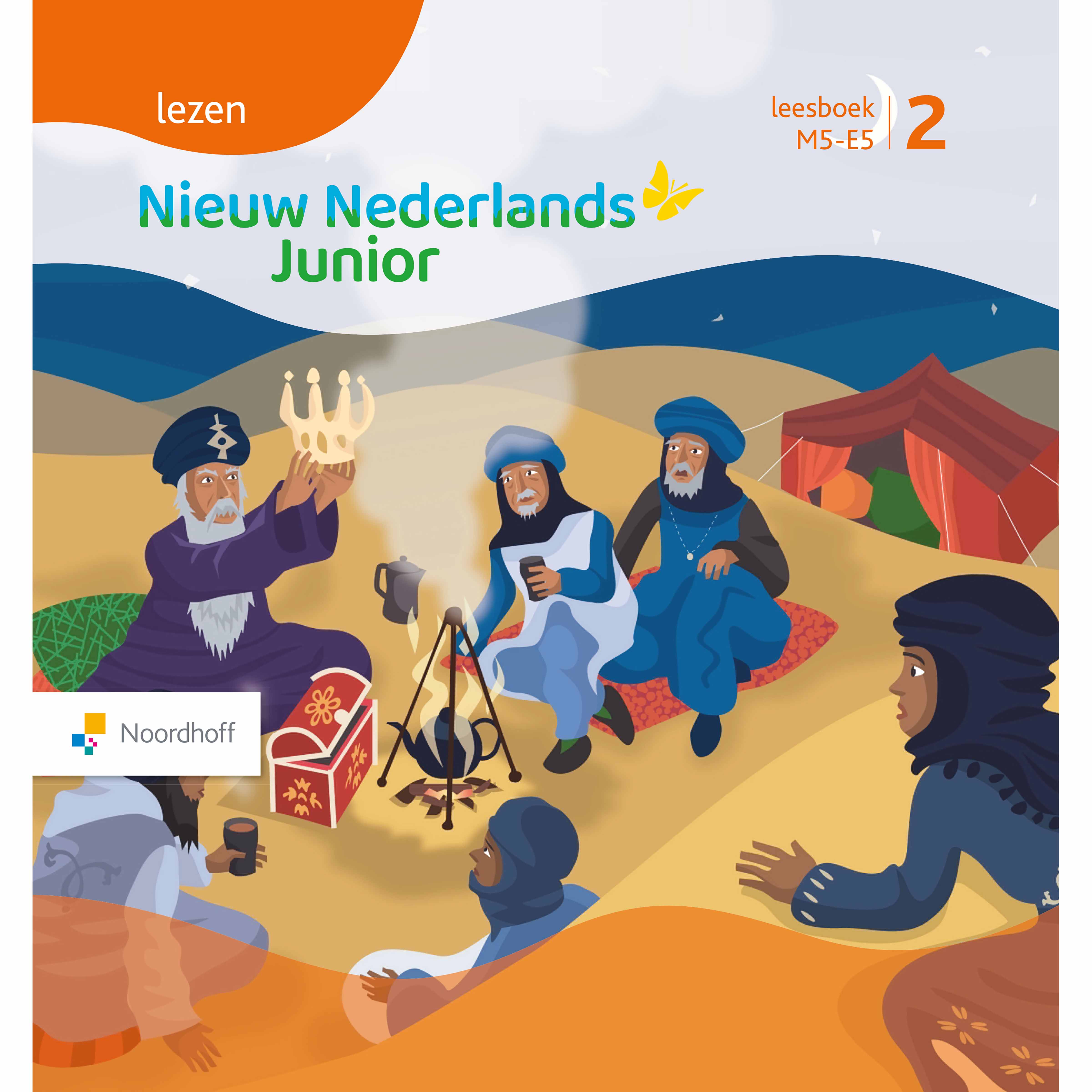 kolonie Parel Knuppel Leesboek M5-E5 deel 2 | Nieuw Nederlands Junior Lezen | Heutink.nl