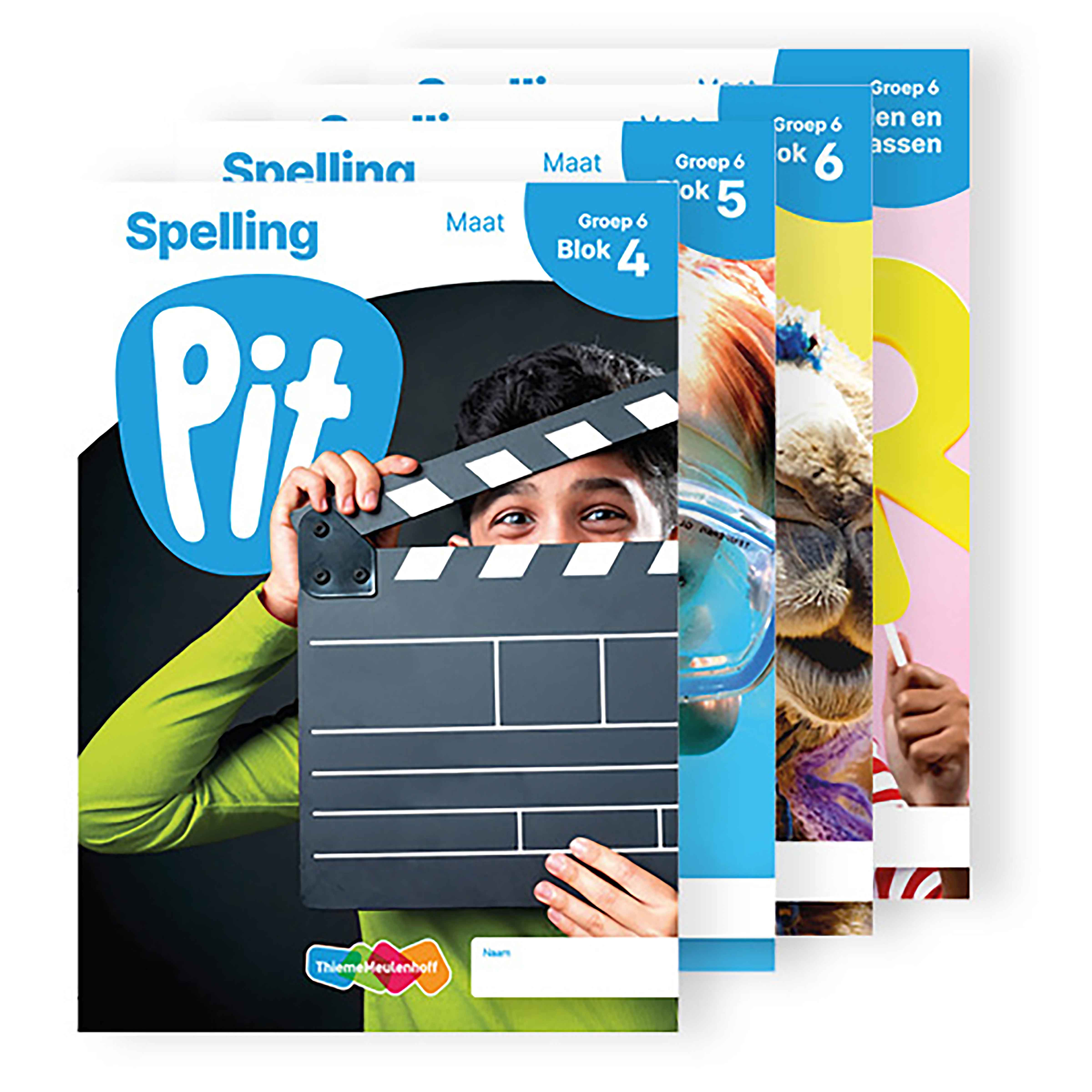 Leerwerkschrift Maat | Blok 4-6 | Groep 6 | Pit Spelling | Heutink.nl