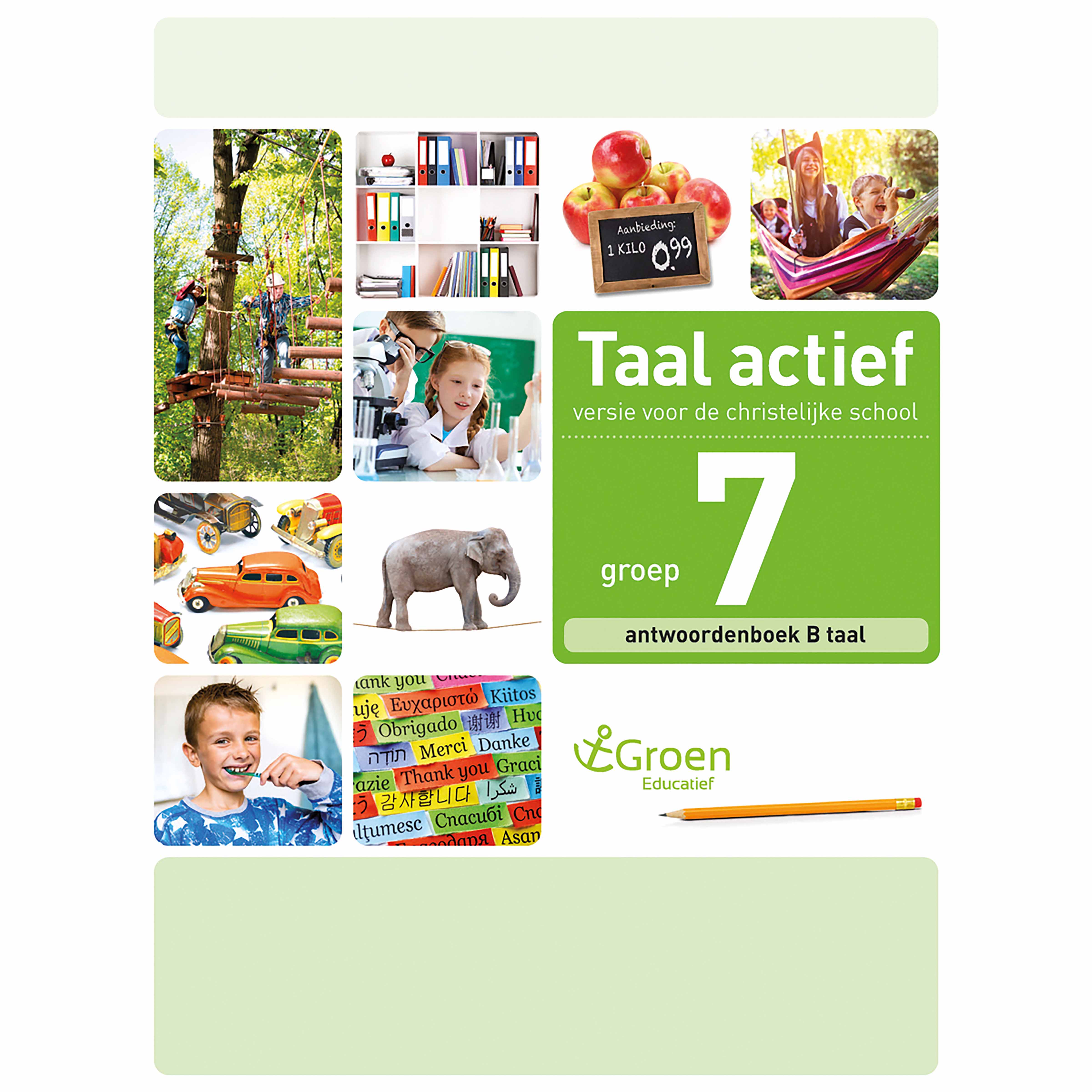 Antwoordenboek B Taal | Groep 7 | Taal Actief | Chr. Versie | Heutink.nl