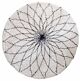 Vloerkleed | Flower Power | Ø 110 cm