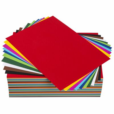 supermarkt Verlichting Ziektecijfers Karton | 10 kleuren | 21 x 29.7 cm | 500 vel | 160 grams | Heutink.nl